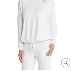 Barefoot dreams luxe ribbed jersey set